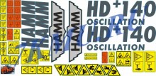 Стикеры для катка Hamm HD140+